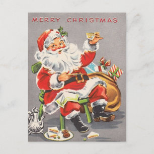 Briefkaart kerstkerstfeestdag 1950