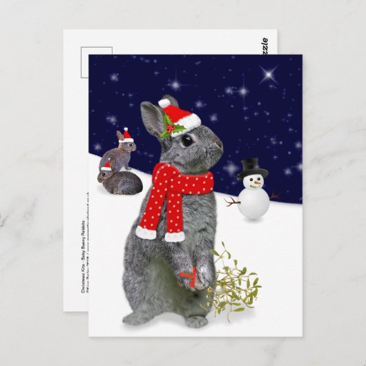 Briefkaart kerstkits (Voorkant / Achterkant)