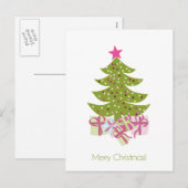 briefkaart kerstmis (Voorkant / Achterkant)