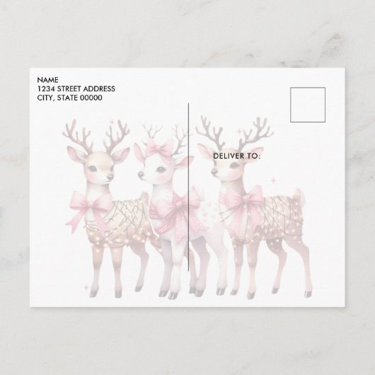 Briefkaart kerstmis (Achterkant)