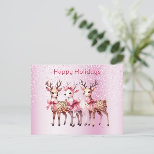 Briefkaart kerstmis (Staand voorkant)