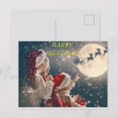 briefkaart kerstmis (Voorkant / Achterkant)