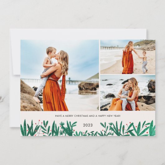  Briefkaart Kerstmis Fotokaart (Achterkant)