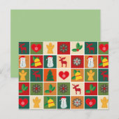 briefkaart kersttijd (Voorkant / Achterkant)