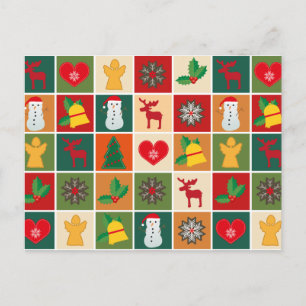 briefkaart kersttijd