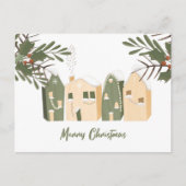 Briefkaart kerstwoningen (Voorkant)