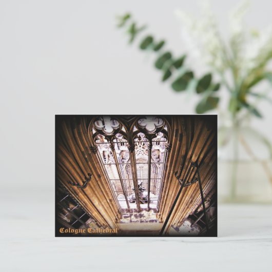 Briefkaart Keulen Cathedral (Staand voorkant)