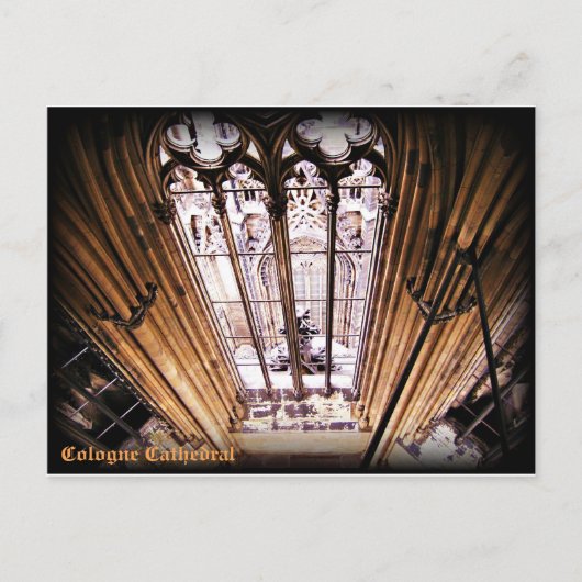 Briefkaart Keulen Cathedral (Voorkant)