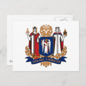 Briefkaart Kiev Coat of Arms (provincie) (Voorkant / Achterkant)