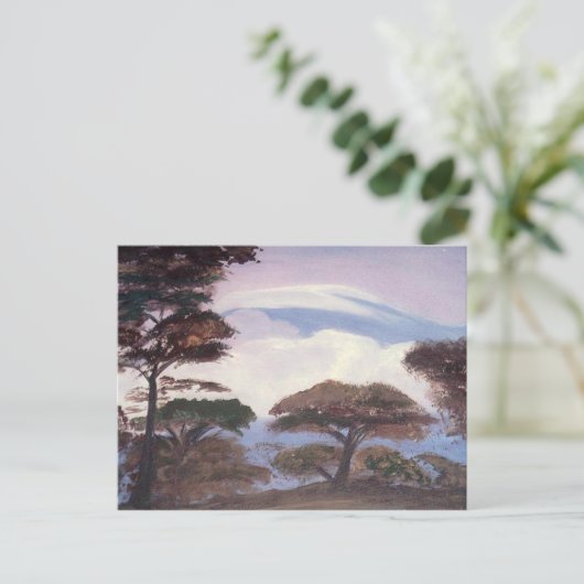 Briefkaart Kilimanjaro (Staand voorkant)