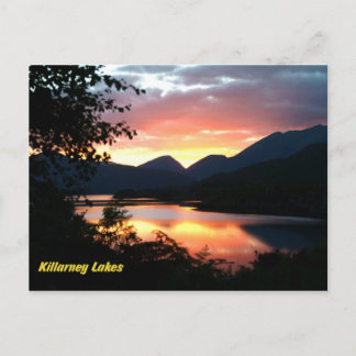 Briefkaart Killarney Lakes