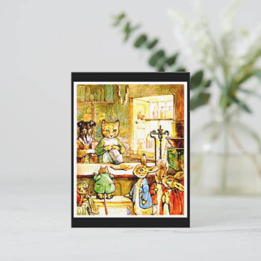 Briefkaart-Kinder Art-Beatrix Potter 10 Briefkaart (Staand voorkant)