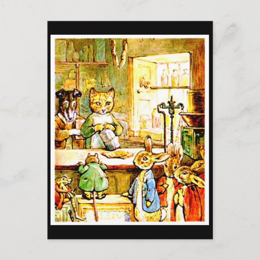 Briefkaart-Kinder Art-Beatrix Potter 10 Briefkaart (Voorkant)