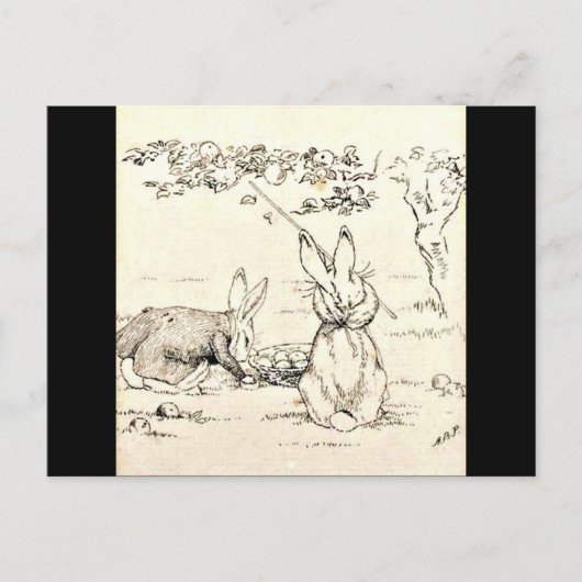 Briefkaart-Kinder Art-Beatrix Potter 18 Briefkaart (Voorkant)