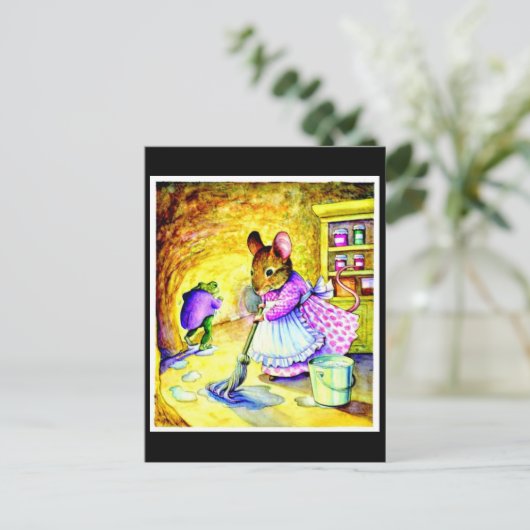 Briefkaart-Kinder Art-Beatrix Potter 1 Briefkaart (Staand voorkant)