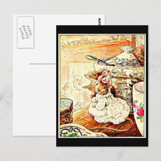 Briefkaart-Kinder Art-Beatrix Potter 20 Briefkaart (Voorkant / Achterkant)