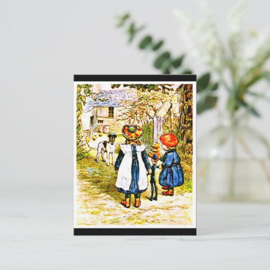 Briefkaart-Kinder Art-Beatrix Potter 22 Briefkaart (Staand voorkant)