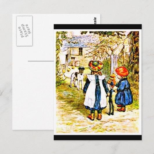 Briefkaart-Kinder Art-Beatrix Potter 22 Briefkaart (Voorkant / Achterkant)