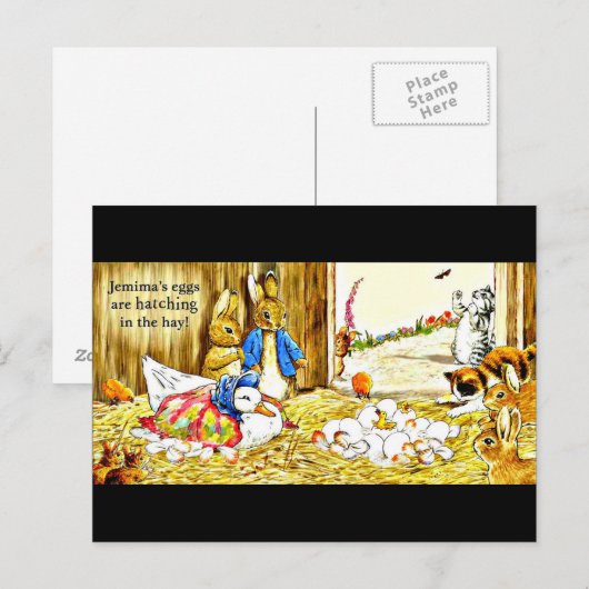 Briefkaart-Kinder Art-Beatrix Potter 26 Briefkaart (Voorkant / Achterkant)