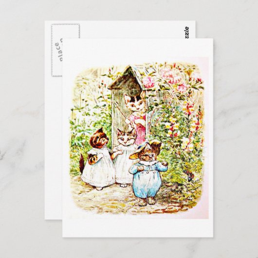 Briefkaart-Kinder Art-Beatrix Potter 27 Briefkaart (Voorkant / Achterkant)