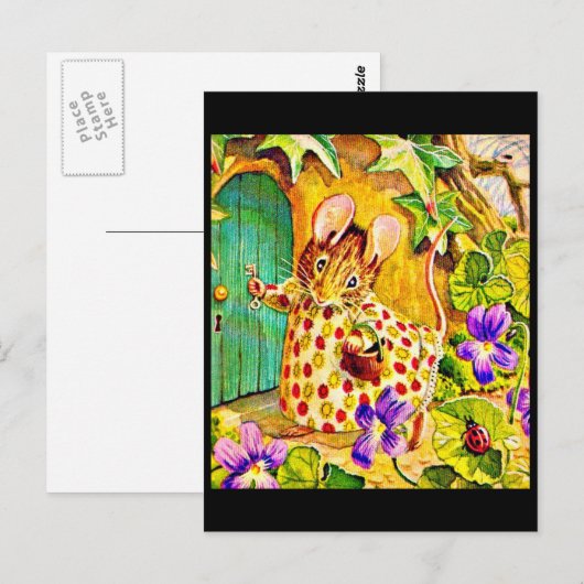 Briefkaart-Kinder Art-Beatrix Potter 32 Briefkaart (Voorkant / Achterkant)