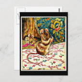 Briefkaart-Kinder Art-Beatrix Potter 35 Briefkaart (Voorkant / Achterkant)