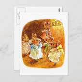Briefkaart-Kinder Art-Beatrix Potter 7 Briefkaart (Voorkant / Achterkant)