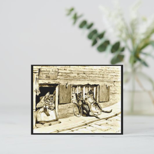 Briefkaart-Kinder Art-Beatrix Potter 8 Briefkaart (Staand voorkant)