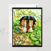 Briefkaart-Kinder Art-Beatrix Potter 9 Briefkaart (Voorkant / Achterkant)