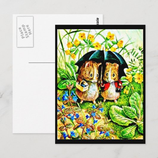 Briefkaart-Kinder Art-Beatrix Potter 9 Briefkaart (Voorkant / Achterkant)