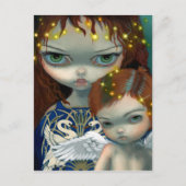 briefkaart "Kinderen van Lir" (Voorkant)