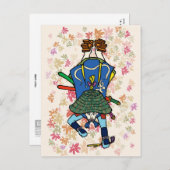 Briefkaart Kita Santaro (Voorkant / Achterkant)