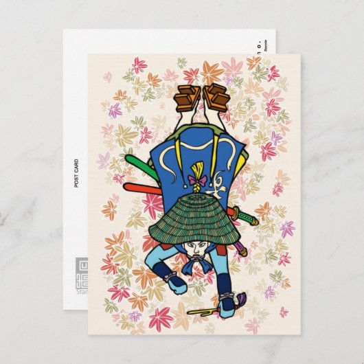 Briefkaart Kita Santaro (Voorkant / Achterkant)