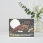 Briefkaart: Kitten F'tagn Briefkaart (Staand voorkant)