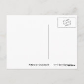 Briefkaart Kittens (Achterkant)