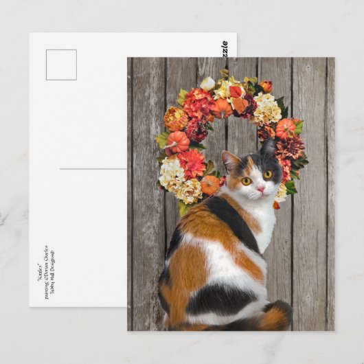 briefkaart "Kittles" (Voorkant / Achterkant)