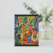 Briefkaart-Klassieke/ Art-August Macke 15 Briefkaart (Staand voorkant)