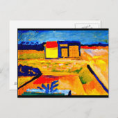 Briefkaart-Klassieke/ Art-August Macke 3 Briefkaart (Voorkant / Achterkant)