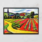 Briefkaart-Klassieke/ Art-August Macke 4 Briefkaart (Voorkant)