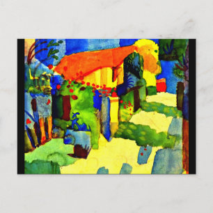 Briefkaart-Klassieke/ Art-August Macke 5 Briefkaart