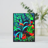 Briefkaart-Klassieke/ Art-August Macke 6 Briefkaart (Staand voorkant)