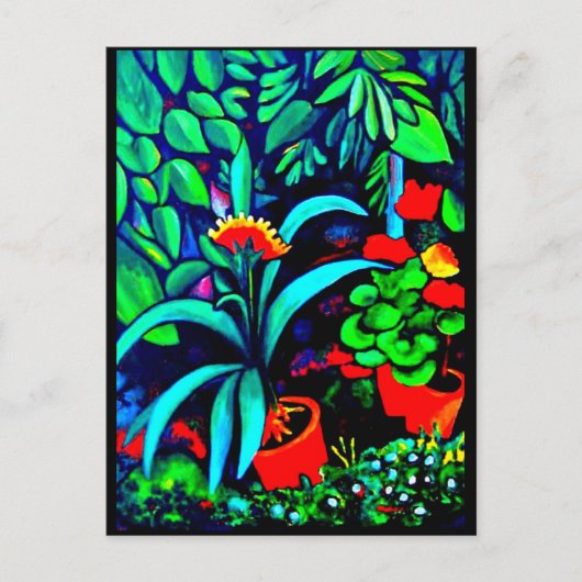 Briefkaart-Klassieke/ Art-August Macke 6 Briefkaart (Voorkant)