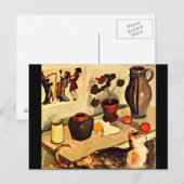 Briefkaart-Klassieke/ Art-August Macke 8 Briefkaart (Voorkant / Achterkant)