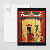 Briefkaart-Klassieke Art-Indischer Maler 17 Briefkaart (Voorkant / Achterkant)