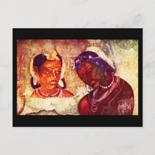 Briefkaart-Klassieke Art-Indischer Maler 2 Briefkaart (Voorkant)