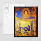 Briefkaart-Klassieke Art-Redon 36 Briefkaart (Voorkant / Achterkant)