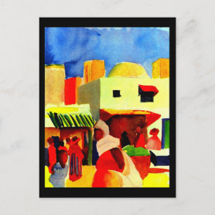 Briefkaart-Klassieke/-Augustus Macke 15 Briefkaart