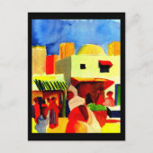 Briefkaart-Klassieke/-Augustus Macke 15 Briefkaart (Voorkant)