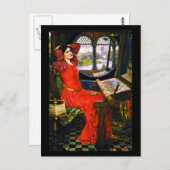 Briefkaart-Klassieke Kunstwaterhouse 19 Briefkaart (Voorkant / Achterkant)