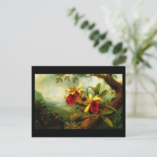 Briefkaart-Klassieke/-Martin Johnson Heade 11 Briefkaart (Staand voorkant)